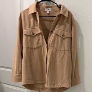Tan Overshirt